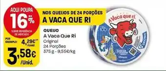 Intermarché A vaca que ri - queijo promoção