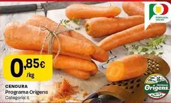 Intermarché Cenoura promoção
