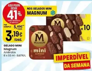 Intermarché Magnum - gelado mini promoção