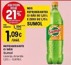 Intermarché Sumol - refrigerante c/gas promoção