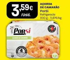 Intermarché Porsi - acorda de camarão promoção