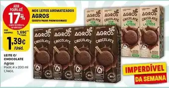Intermarché Agros - leite c / chocolate promoção