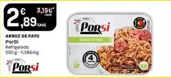 Intermarché Porsi - arroz de pato promoção