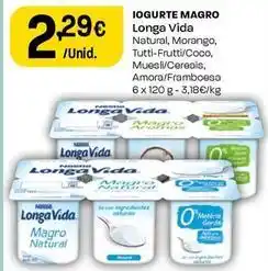 Intermarché Longa vida - iogurte magro promoção