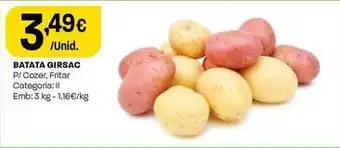 Intermarché Batata girsac promoção
