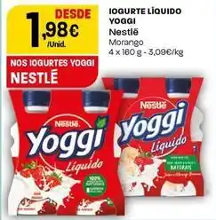 Intermarché Nestle - iogurte liquido yoggi promoção