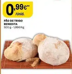 Intermarché Pão de trigo benedita promoção