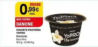 Danone - iogurte proteina yopro