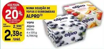 Intermarché Alpro - yofu promoção