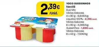 Intermarché Nestle - yoco suissinhos promoção