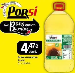 Intermarché Porsi - oleo alimentar promoção