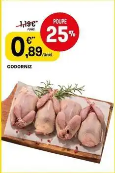Intermarché Codorniz promoção