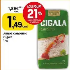 Intermarché Cigala - arroz carolino promoção