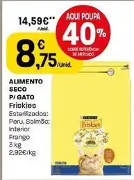 Intermarché Friskies - alimento seco p / gato promoção