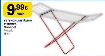 Intermarché Sonecol - estendal metalico p/ roupa promoção