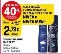 Intermarché Nivea - desodorizante em spray promoção
