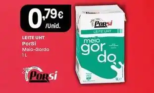 Intermarché Porsi - leite uht promoção
