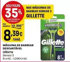 Intermarché Gillette - maquina de barbear descartavel promoção