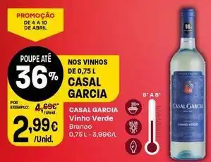 Intermarché Casal garcia - vinho verde promoção