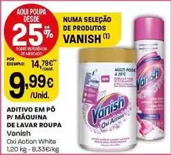 Intermarché Vanish - aditivo em po p/ maquina de lavar roupa promoção