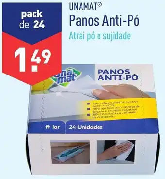 ALDI Unamat Panos Anti-Pó promoção