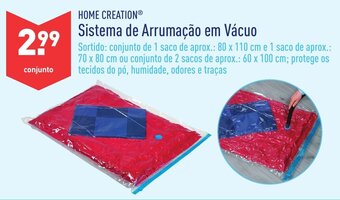 Home Creation Sistema de Arrumação em Vácuo