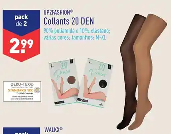 ALDI Up2Fashion Collants 20 DEN M-XL promoção