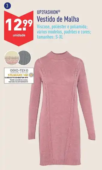 ALDI Vestido de Malha promoção