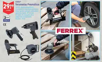 ALDI Ferrex Ferramentas Pneumáticas promoção