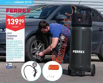 ALDI Ferrex Compressor Vertical promoção