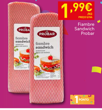 Fiambre Sandwich Probar