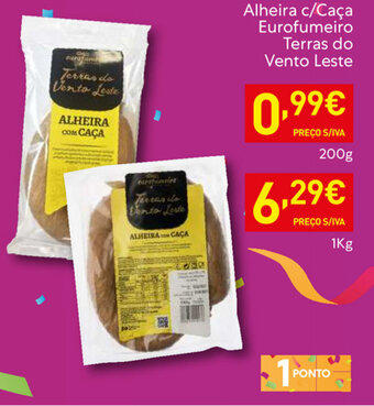Alheira c/Caça Eurofumeiro Terras do Vento Leste 200g