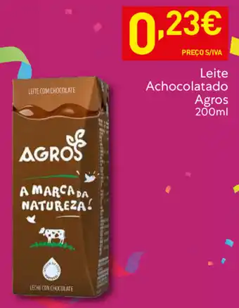 Recheio Leite Achocolatado Agros 200ml promoção