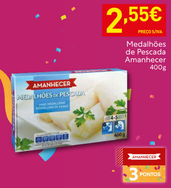 Medalhões de Pescada Amanhecer 400g