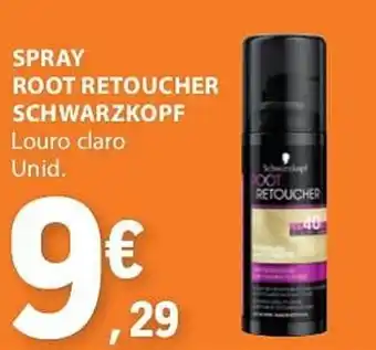 E.Leclerc SPRAY ROOT RETOUCHER SCHWARZKOPF promoção