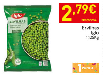 Recheio Ervilhas Iglo 1,125kg promoção