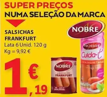 SALSICHAS FRANKFURT Lata 6 Unid. 120 g