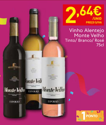 Vinho Alentejo Monte Velho 75cl