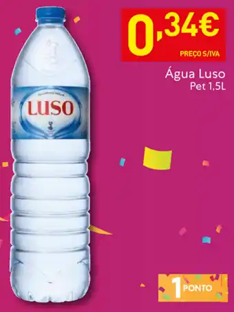 Recheio Água Luso Pet 1.5L promoção