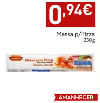 Amanhecer Massa p/ Pizza 230g promoção