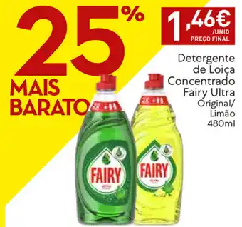 Detergente de Loiça Concentrado Fairy Ultra 480ml