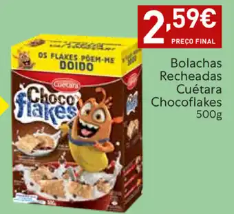 Bolachas Recheadas Cuétara Chocoflakes 500g