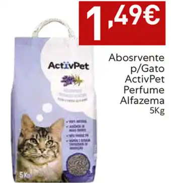 Abosrvente p/Gato ActivPet Perfume Alfazema 5kg