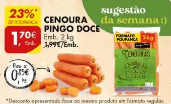 Pingo Doce CENOURA PINGO DOCE emb. 2kg promoção