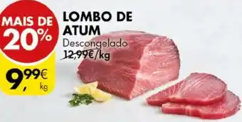Pingo Doce LOMBO DE ATUM Descongelado kg promoção