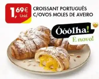 Pingo Doce CROISSANT PORTUGUÊS C/OVOS MOLES DE AVEIRO promoção
