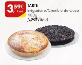 Pingo Doce TARTE 400g promoção