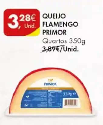 Pingo Doce QUEIJO FLAMENGO PRIMOR Quartos 350g promoção
