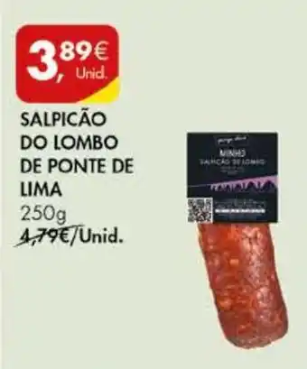 Pingo Doce SALPICÃO DO LOMBO DE PONTE DE LIMA 250g promoção