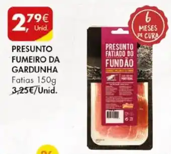 Pingo Doce PRESUNTO FUMEIRO DA GARDUNHA Fatias 150g promoção